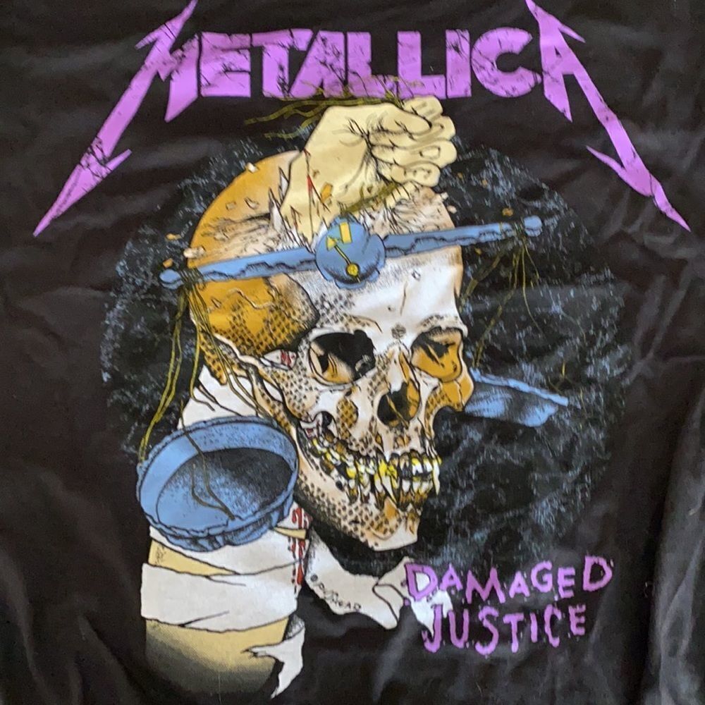 Metallica HARVESTER OF SORROW T-SHIRT Size S/M D35‎